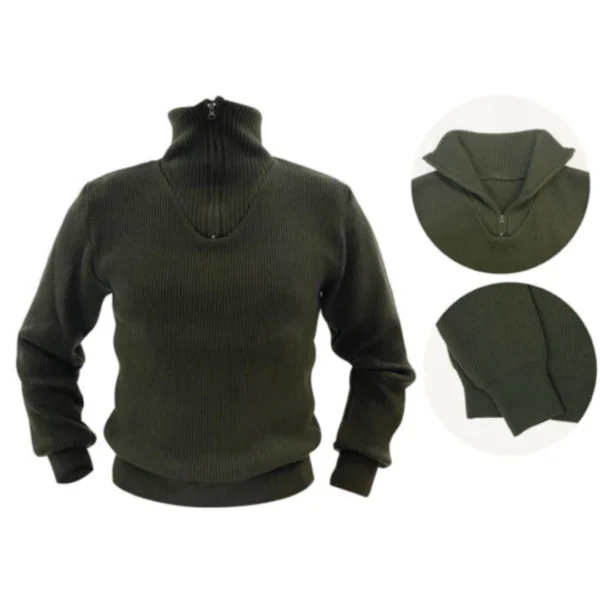 Army Wool Sweater - Image 3
